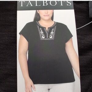 XL: Vintage Talbot Sleeveless Shirt Navy Blue